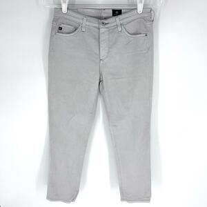 AG Adriano Goldschmeid The Prima Crop Beige Size 27 R